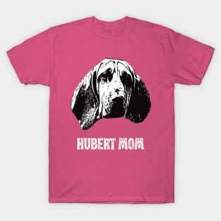 Bloodhound Mom Bloodhound Design T-Shirt